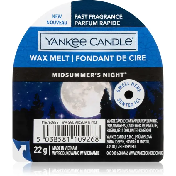 Yankee Candle Midsummer's Night ceară pentru aromatizator 22 g