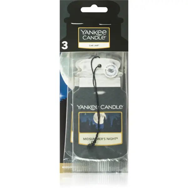 Yankee Candle Midsummer's Night odorizant auto 3 buc