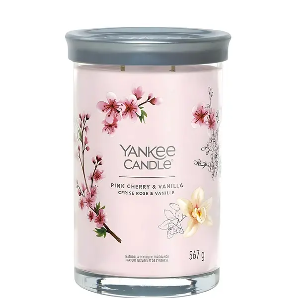 Yankee Candle Pink Cherry & Vanilla Large Tumbler