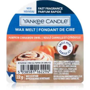 Yankee Candle Pumpkin Cinnamon Swirl ceară pentru aromatizator
