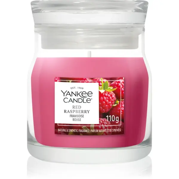 Yankee Candle Red Raspberry lumânare parfumată Signature 110 g