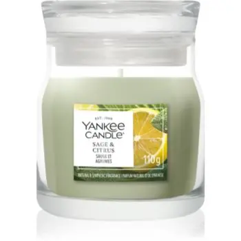 Yankee Candle Sage & Citrus lumânare parfumată Signature