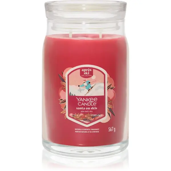 Yankee Candle Santa On Skis lumânare parfumată 567 g