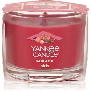 Yankee Candle Santa On Skis lumânare votiv glass