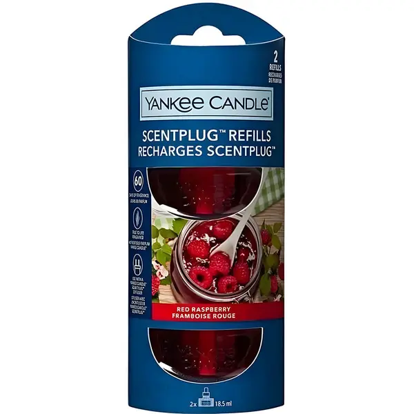 Yankee Candle Scent Plug Refill 2×18.5ml - Red Raspberry