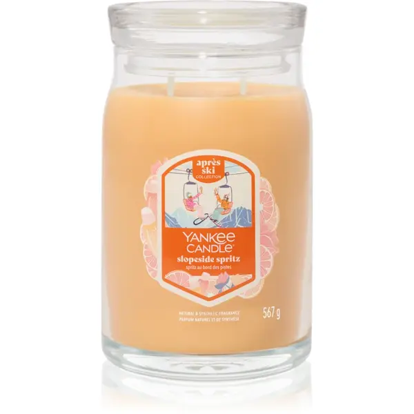 Yankee Candle Slopeside Spritz lumânare parfumată Signature 567 g