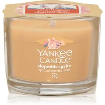 Yankee Candle Slopeside Spritz lumânare votiv glass