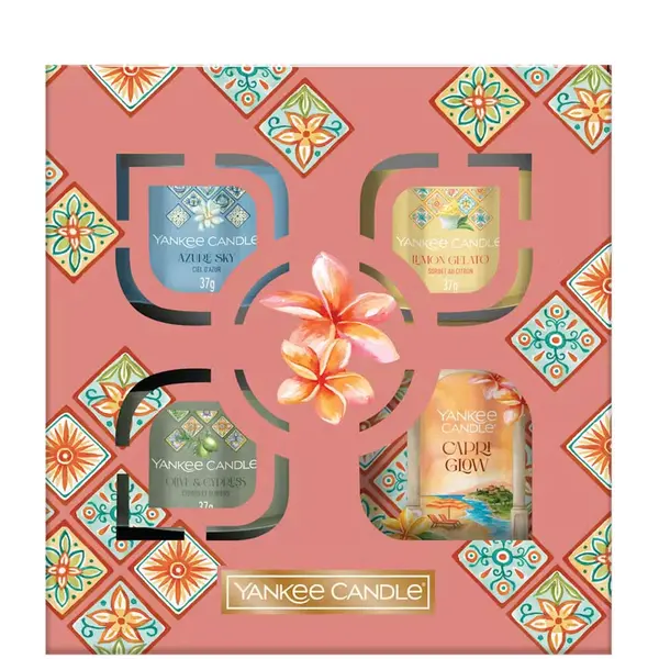Yankee Candle Small Tumbler and 3 Filled Votive Gift Set