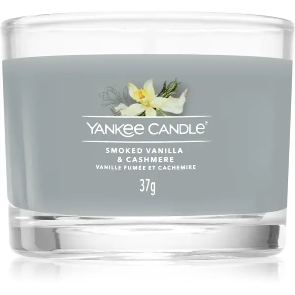 Yankee Candle Smoked Vanilla & Cashmere lumânare votiv 37 g