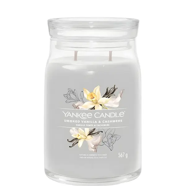 Yankee Candle Smoked Vanilla & Cashmere Signature Large Jar