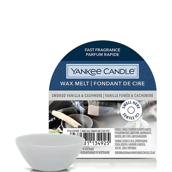 Yankee Candle Smoked Vanilla & Cashmere Signature Wax Melt
