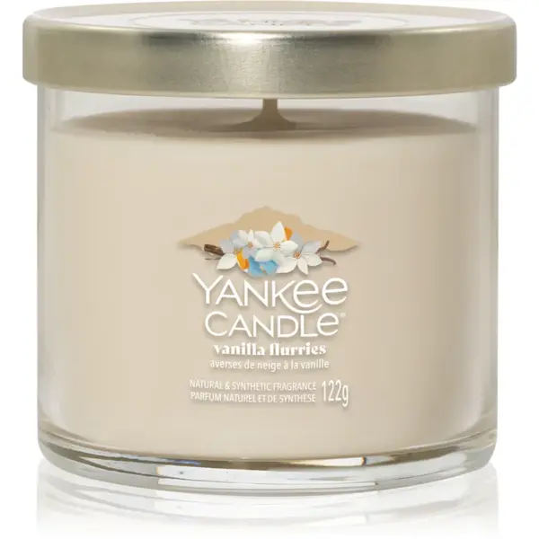 Yankee Candle Vanilla Flurries lumânare parfumată Signature 122 g
