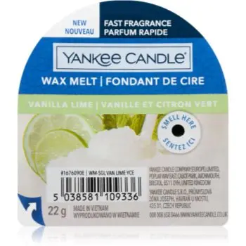 Yankee Candle Vanilla Lime ceară pentru aromatizator