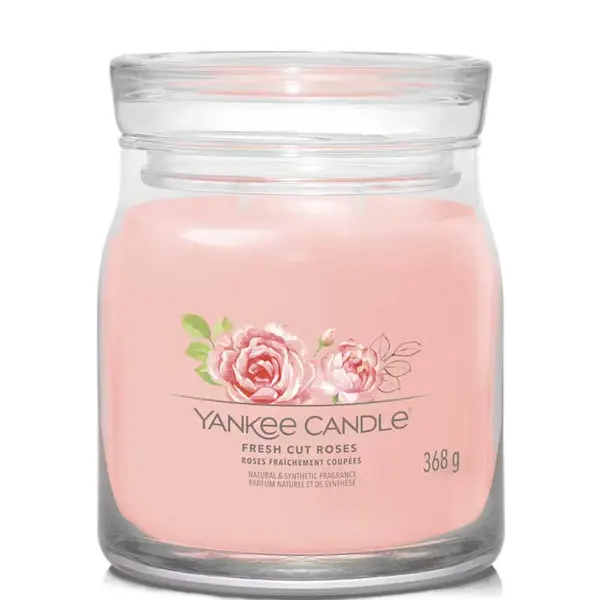 Yankee Candle Yankee Candle Fresh Cut Roses Signature Medium Jar