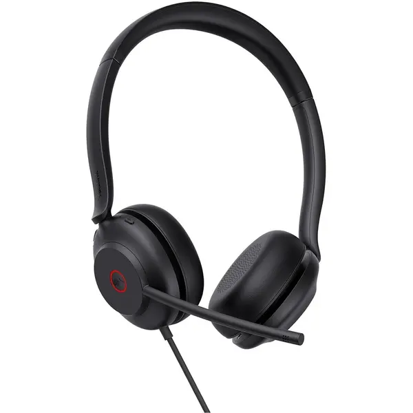 YEALINK Casti PC Yealink UH35 Dual UC USB, microfon dual, noise cancellation, drivere 35mm, Negru
