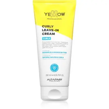 Yellow Professional Curls Curly Leave-in Cream crema leave-in pentru par ondulat si cret
