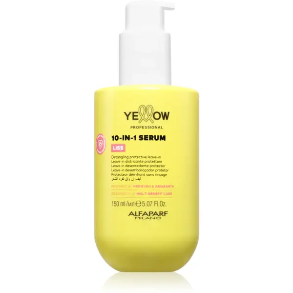 Yellow Professional Liss 10-IN-1 Serum ser fara clatire pentru netezirea parului 150 ml