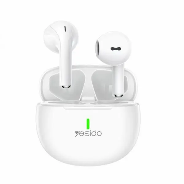 Yesido Casti Handsfree, Bluetooth, Yesido TWS18, TWS, Alb