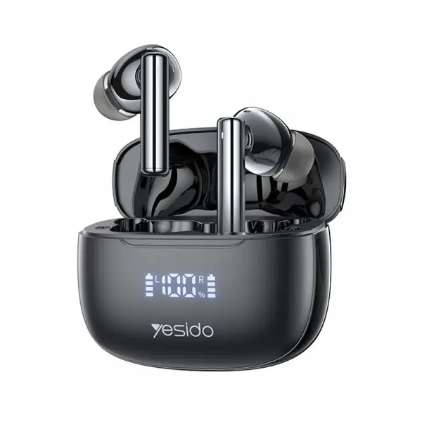 Yesido Casti True Wireless Yesido TWS23, Bluetooth, ANC, Negru