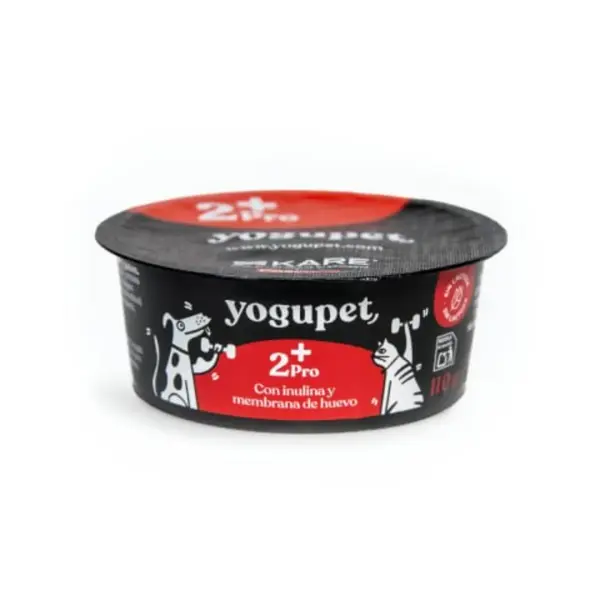 YOGUPET Iaurt 2+Pro, XS-XL, Fibre, recompense câini, (topping), 110g
