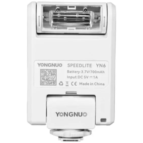 Yongnuo Blitz mini Yongnuo YN6 universal, USB-C, Alb