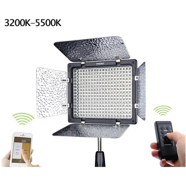 Yongnuo Lampa foto-video Yongnuo YN300 III Bi-Color, 300 LED-uri, CRI 95, temperatura de culoare ajustabila