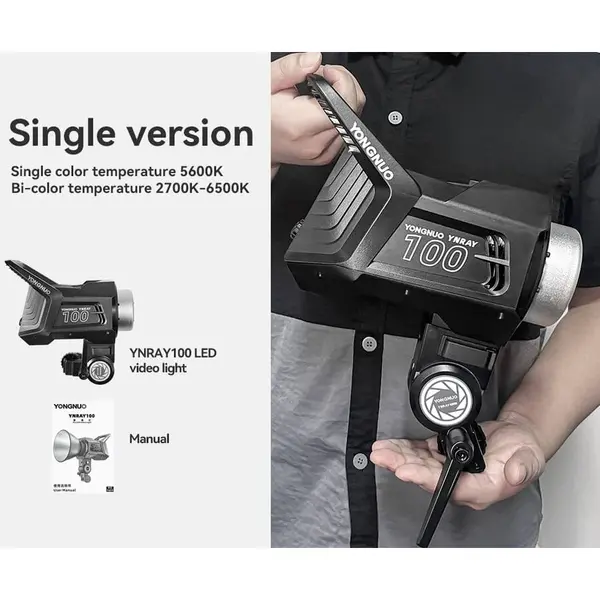 Yongnuo Lampa Video LED COB 120W Smart YONGNUO YNRAY100W 5600k