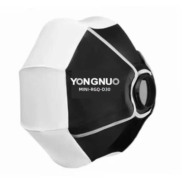 Yongnuo Softbox Sferic 30cm Yongnuo MINI-RGQ-D30 Lantern Montura Mini Bowens