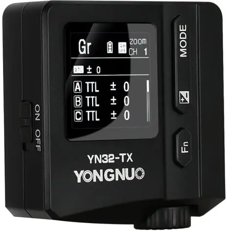Yongnuo Transceiver radio wireless Yongnuo YN32-TX cu TTL