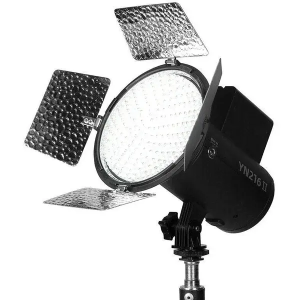 Yongnuo Yongnuo YN216 II Lampa video 2700-8000K cu 332 LED-uri si voleti detasabili