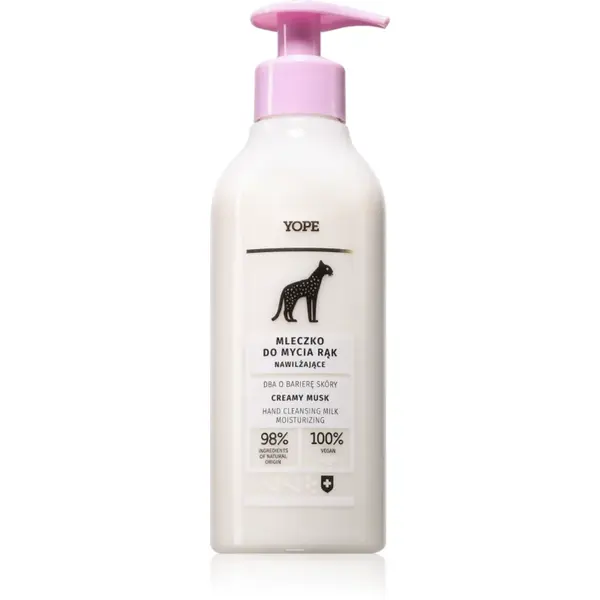 Yope Creamy Musk Săpun lichid pentru mâini cu efect de hidratare 300 ml