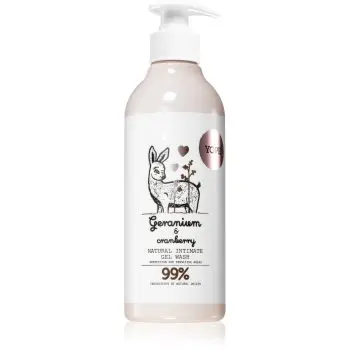 Yope Geranium & Cranberry gel pentru igiena intima