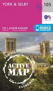 York & Selby. February 2016 ed, Sheet Map/Ordnance Survey