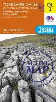 Yorkshire Dales South & Western. August 2016 ed, Sheet Map/Ordnance Survey