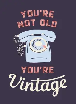 You're Not Old, You're Vintage. Joyful Quotes for the Young At Heart, Hardback/Summersdale Publishers
