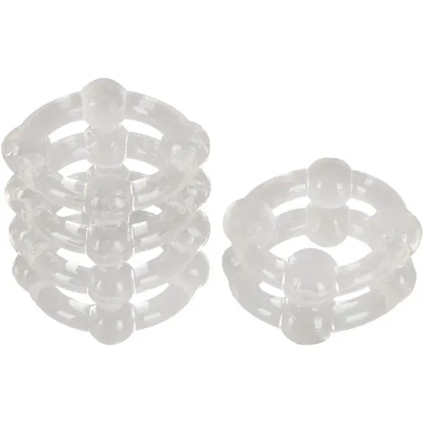 You2Toys Looping set de cercuri pentru penis transparent 2 buc