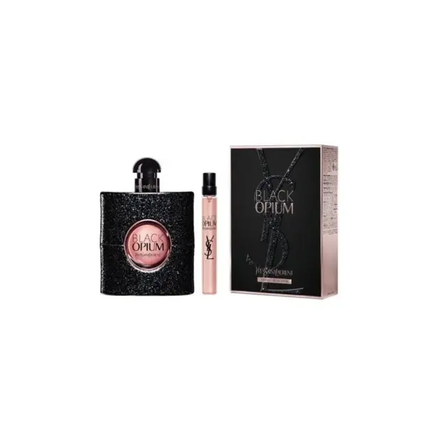 YSL Black Opium Set cadou pentru Femei Volum EDP 90 ml + EDP 10 ml