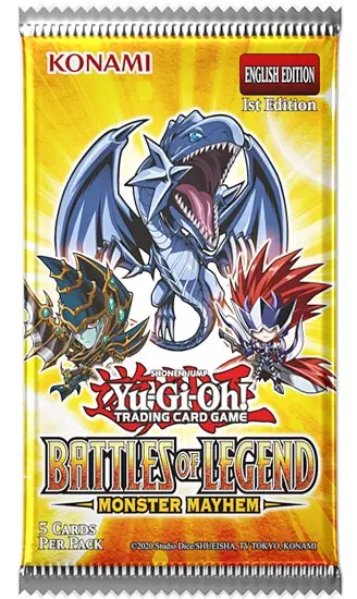 Yu-Gi-Oh! Battles Of Legend: Monster Mayhem Booster
