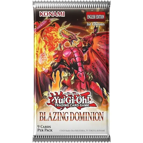 Yu-Gi-Oh - Blazing Dominion Booster Pack