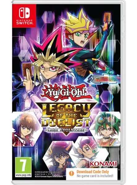 Yu-Gi-Oh! Legacy of the Duelist: Link Evolution Code in a box Нинтендо Суич