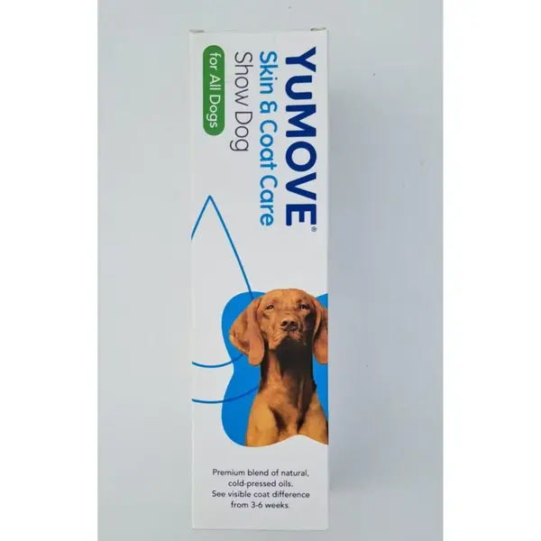 YuMOVE Skin & Coat Care Show Dog, XS-XL, supliment piele & blană câini, flacon, pastă orală, 500ml