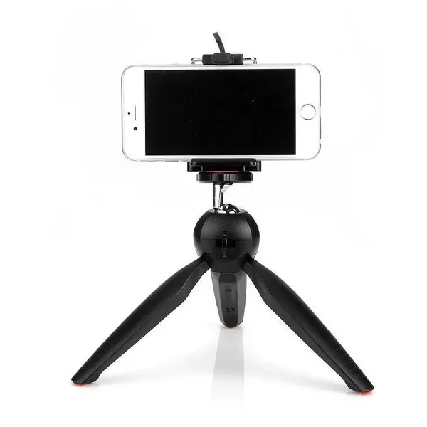 Yunteng Yunteng YT-228 Mini Trepied cu cap tip bila 1/4 si suport de telefon