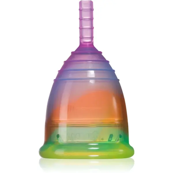 Yuuki Rainbow Jolly Soft 1 Economic cupe menstruale mărime small (⌀ 41 mm, 14 ml) 1 buc