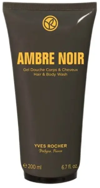 Yves Rocher Ambre Noir Gel de duș , 200 ml