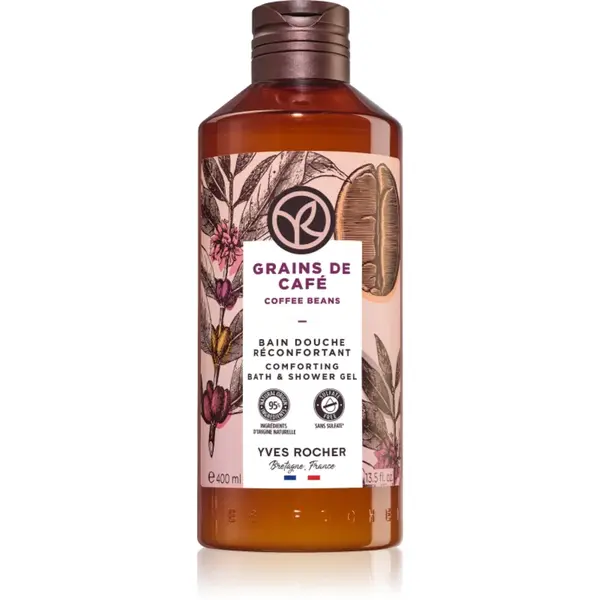 Yves Rocher Bain de Nature gel calmant pentru dus Coffee Beans 400 ml