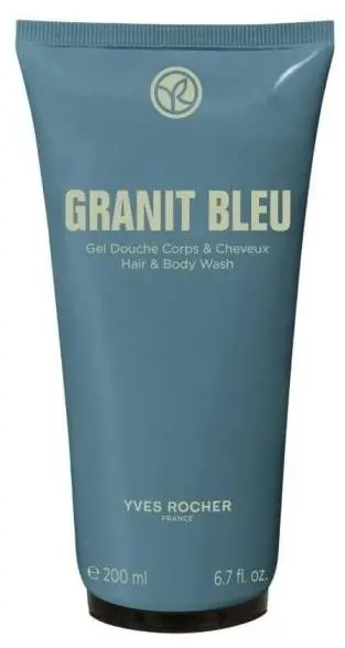 Yves Rocher Granit Bleu Gel de duș , 200 ml