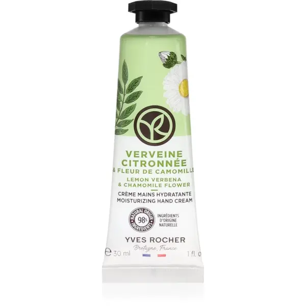 Yves Rocher Lemon Verbena & Chamomile Flower crema de maini parfum Lemon Verbena & Chamomile Flower 30 ml