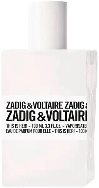Zadig & Voltaire Apă de Parfum This Is Her!, 100 ml, Tester