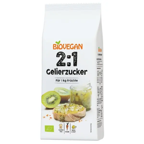 Zahar gelifiant 2:1 ecologic, eco - 500 g