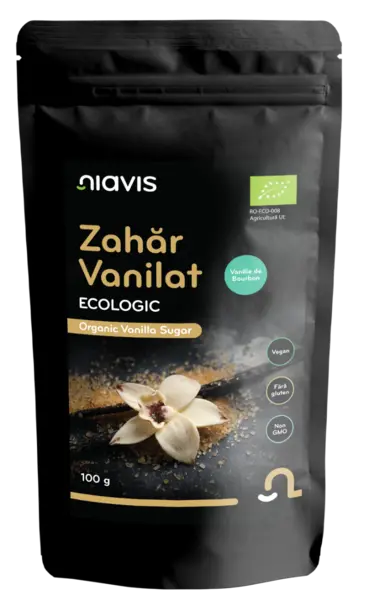 Zahar vanilat ecologic, 100g, Niavis